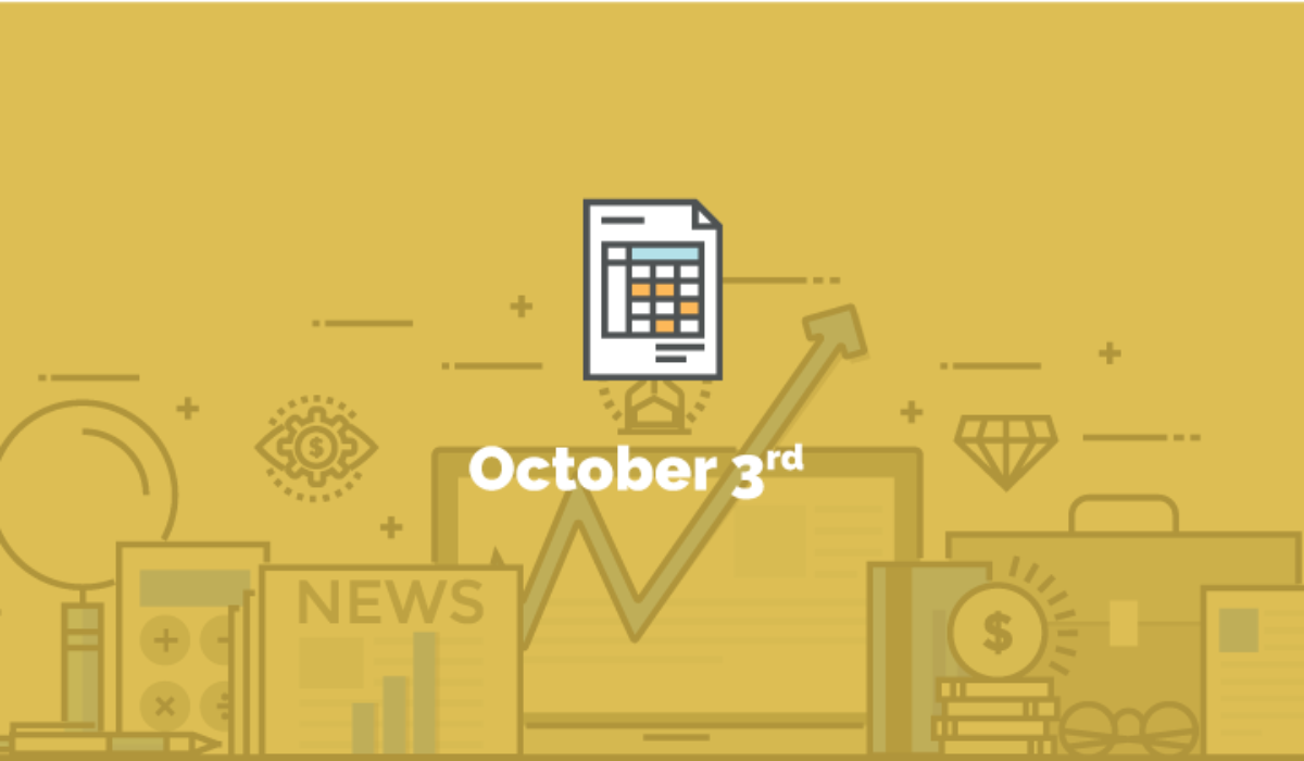 Weekly Economic Update for October 3, 2016